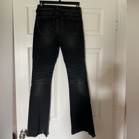 Dear John Rosie Black Flare Jeans size 24 - Picture 3 of 11